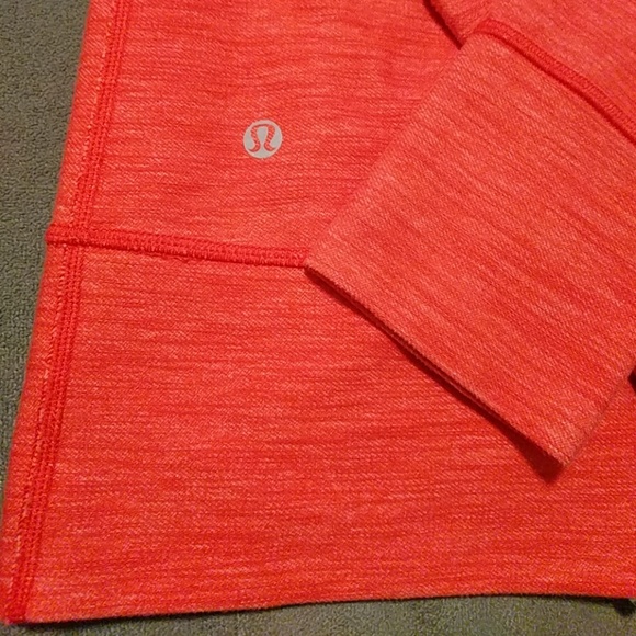 Lululemon♥️FunnelNeckJacket♥️heatheredRed - Picture 5 of 6